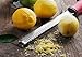 Grater,Koolife Stainless Steel Grater, Sharp Blade Zester with Safety Cover for Lemon,Ginger,Cheese,Garlic, Red Handle