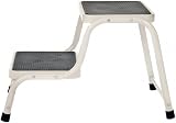 Oypla Double Caravan Step Stool Steel Non Slip Rubber Tread 150kg view 7