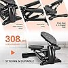 DACHUANG Steppers for Exercise, Exercise Step Machine with LCD Monitor Stepper Machine Fitness Aerobic Stepper Small and…