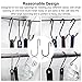 S Hooks Stainless Steel,S Shaped Hanging Hooks 20 Packs,Heavy Duty Hangers for Kitchen, Bathroom, Bedroom and Office, Spoons Pans Pots Utensils