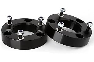 2" Front Leveling Lift Kits for 2007-2024 Silverado GMC Sierra 1500 2WD 4WD, JiiinMiiin 2 Inch Strut Suspension Spacers, Blac