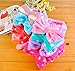 VANORIG Lovely Double-deck Headband Bowknot, Women Soft Coral Fleece Hairlace, Wash Makeup Cosmetic Headband Hairlace with High Elasticity