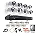 LaView 4-Megapixel (2688 x 1520) 16 CH PoE NVR Security Cameras System - 8 4MP Bullet IP Surveillance Cameras, 100ft Night Vision, Pre-Installed 3TB Hard Drive