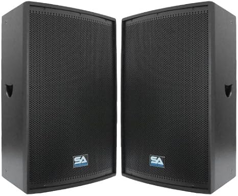 Amazon Com Seismic Audio Pair Of 15 Pro Audio Pa Dj Speakers