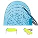 Bringsine Massaging Insoles -Shoe Inserts for Running, Hiking - for Men & Women, Extra Protect Foot Cushion - Advanced Design Gel Absorb Shock (US Men Size:8-12)
