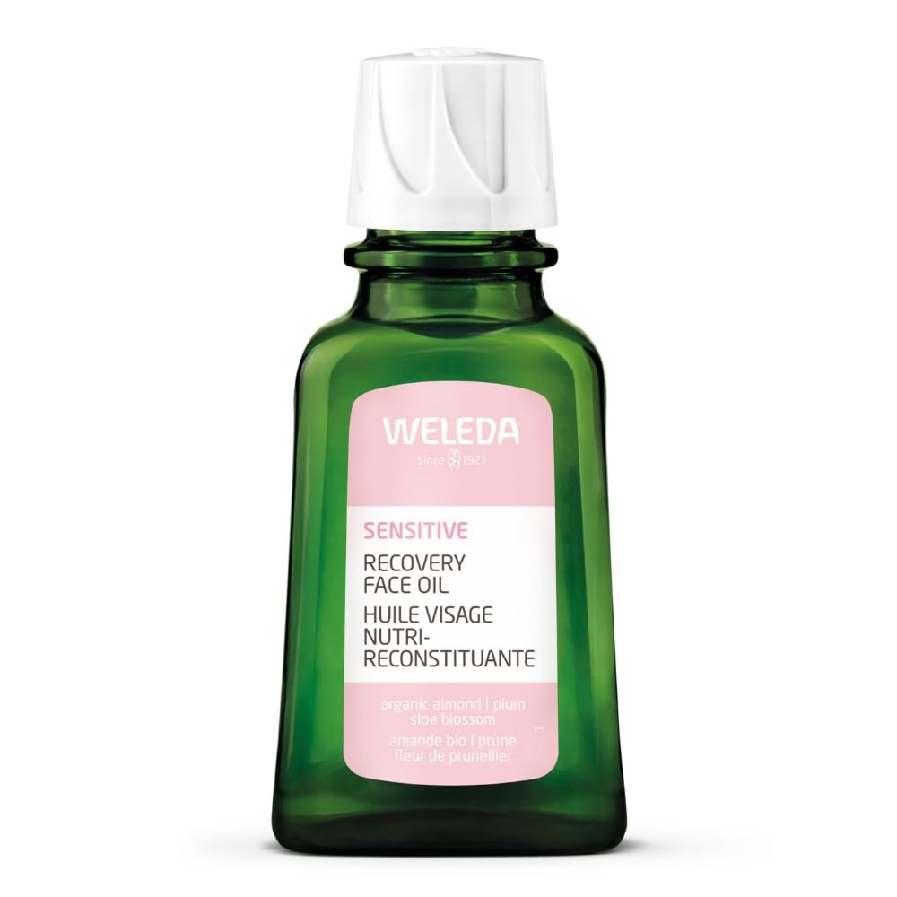 Weleda Almond Soothing Facial Oil for Sensitive Skin, 50 ml (Pack of 1)