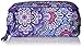 Vera Bradley Women's Cotton Large Blush & Brush Makeup Organizer Case, Lilac Tapestry, One Size