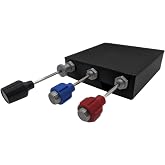 Flight Sim Stuff - Vernier Controls - Throttle, Propeller, and Mixture TPM | Flight Simulator Controls, True Vernier Controls for Mixture and Prop, Throttle Friction Lock, PC/Mac