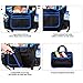 Car Back Seat Organizer Protector - Travel Accessories Large Size Toy Storage Bag with 12.9