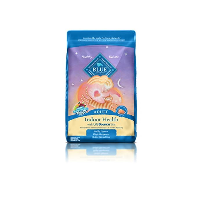 Blue Buffalo Tastefuls Indoor Natural Adult Dry Cat Food, Chicken 15lb