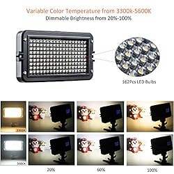 VILTROX VL-162T CRI95+ LED Video Light, Portable on
