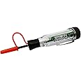 K Tool International XDCHT504 Dual Polarity DC Circuit Tester for Garages, Repair, Shops, and DIY, Cordless, Dual Color LED Indicators, 3-30V DC Test Range, Audible Beep, 3.6V Lithium Battery
