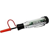 K Tool International XDCHT504 Dual Polarity DC Circuit Tester for Garages, Repair, Shops, and DIY, Cordless, Dual Color LED I