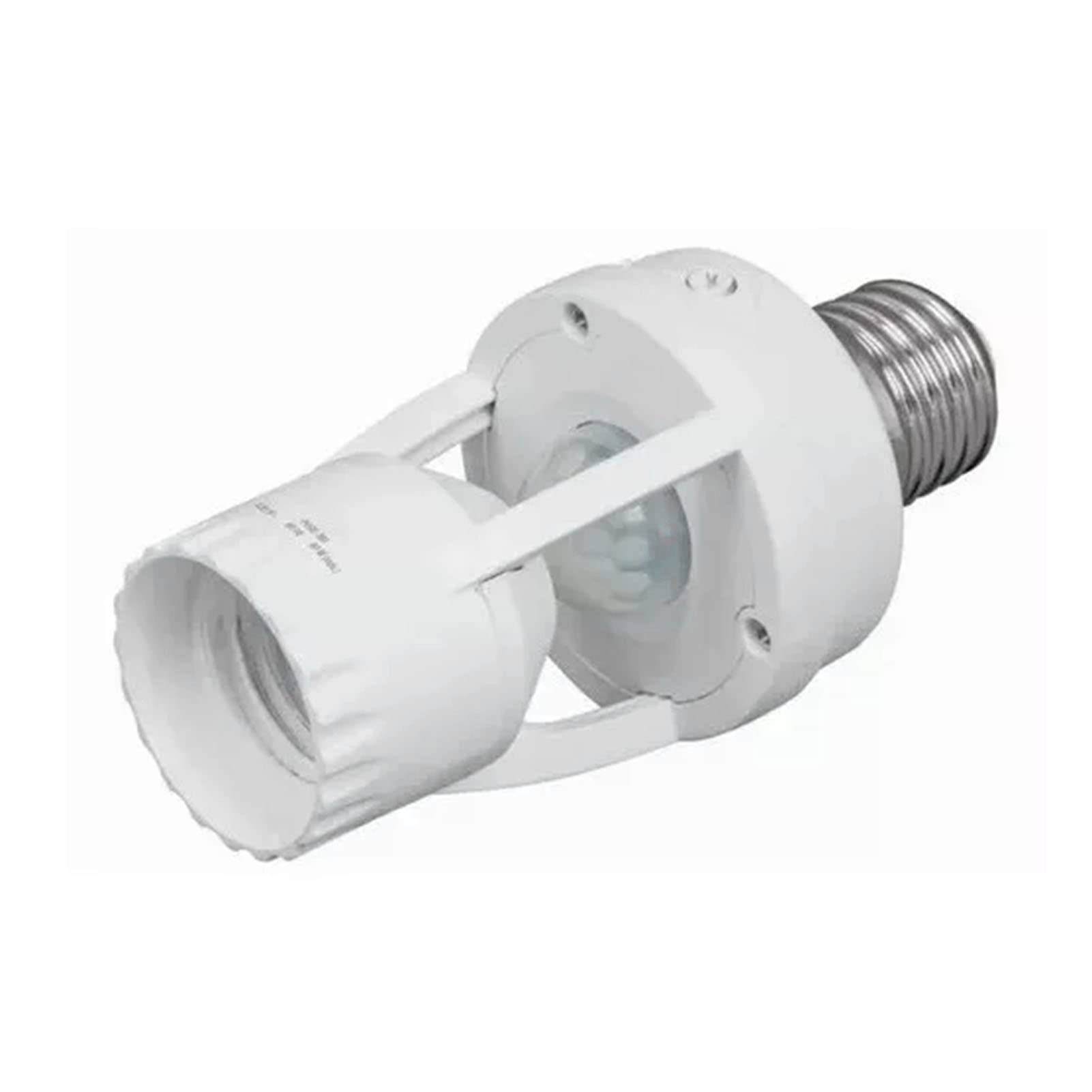 Photo 1 of E27 Sensor Lights Socket, Motion Activated Light Adapter Dusk to Dawn Lamp Bulb Holder for Indoor Outdoor Lighting Porch Garage Basement