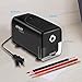 Electric Pencil Sharpener Heavy Duty, AFMAT Pencil Sharpener for Classroom, Auto Stop, Super Sharp & Fast, Commercial Pencil Sharpener for 6-8mm No.2/Colored Pencils/Office/Home, Upgraded Packaging