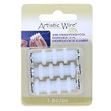 Beadalon 228S-420 Artistic Nylon Wire Straightener Tool with 3 Rollers