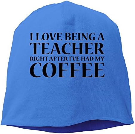 PFL STORE The Fashion Beanie Hat Love Being Teacher After Coffeesoft Hat Beanie Hats Trendy Warm Thick Chunky Oversized For Unisex