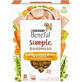 Purina Beneful Dry Dog Food, Simple Goodness With Farm Raised Chicken - (4) 12 ct. Boxes