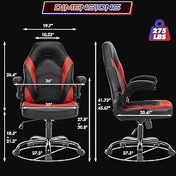 Sweetcrispy Computer Gaming Desk Chair - Ergonomic
