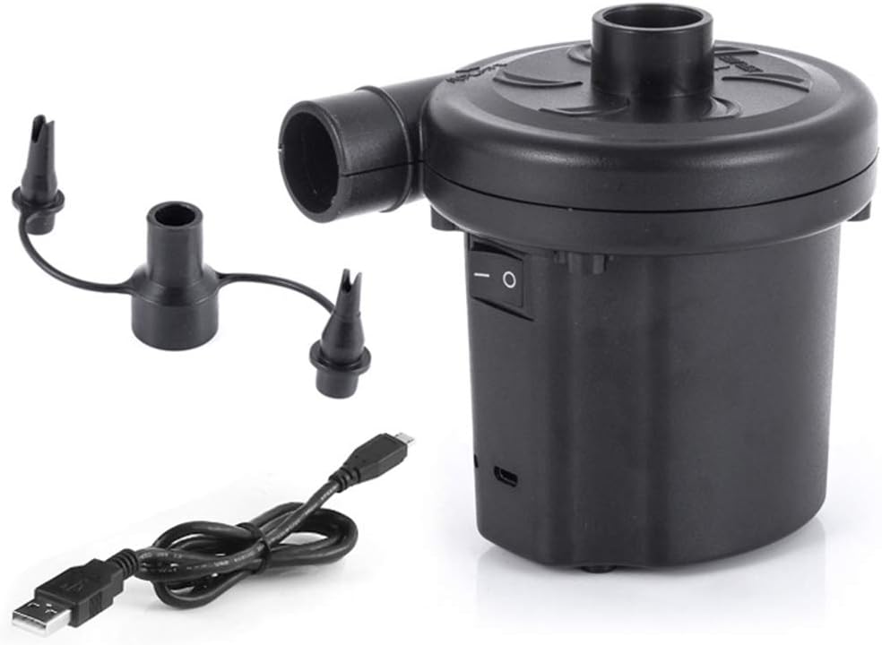 Buwei Portable Ultraquiet Rechargeable USB Electric Air Pump Quick