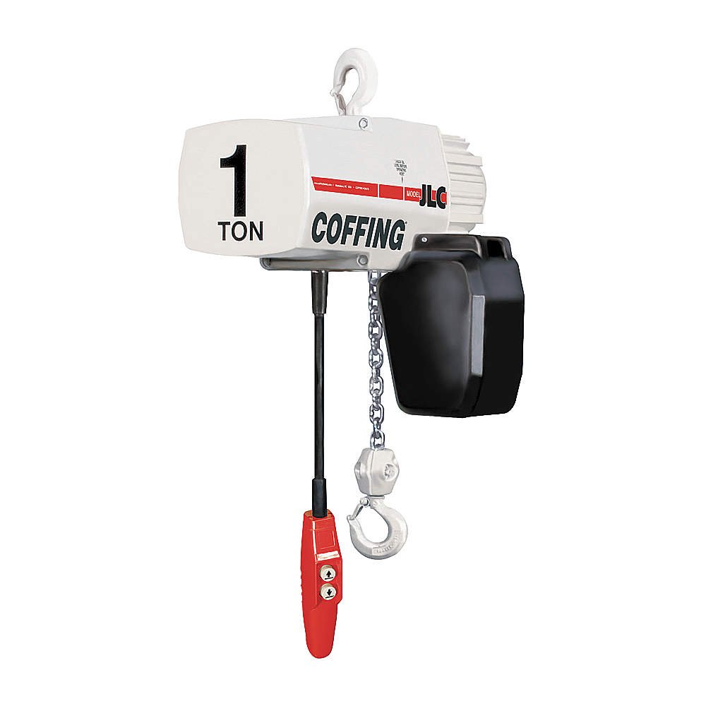Power Hoists Coffing 08218W JLC Series Electric Chain Hoist 500 lb 15