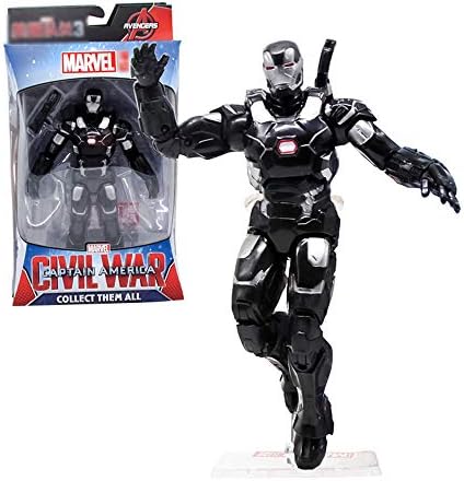 XBWJ Marvel Iron Man War Machine Toy,Iron Man Action Figure - 6 Inch