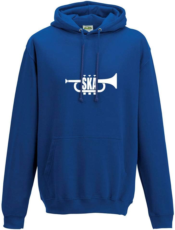 FatCuckoo- Rude Boy Ska Trumpet- Hoodie, Hooded Top