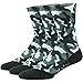 Outdoor Hiking Socks, HUSO Novelty Camo Woodland Performance Socks for Unisex 1,3,4,6 Pairs