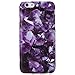 iPhone 6 Case, iPhone 6s Case,VIVIBIN Cute Purple Diamonds for Men Women Girls Clear Bumper Best Protective Soft Silicone Rubber Matte TPU Cover Slim Fit Phone Case for iPhone 6/iPhone 6s