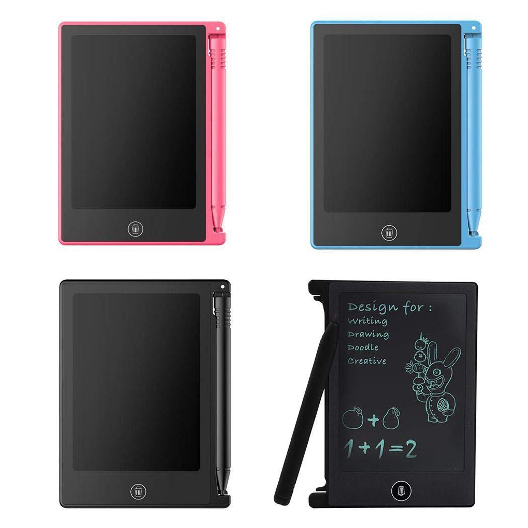 mekolen 4.4 Pouces Les Enfants Tablette à Dessin LCD, Écrire Dessin, Bouton Flexible Tablette Réutilisable et Pratique, Noir