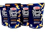 Barilla Fully Cooked READY PASTA, VARIETY 8 Pack: 2 Pouches each of ROTINI, PENNE, ELBOWS, GEMELLI + FREE pack of silver plastic utensils! (8.5 oz each pouch) NEW FOR 2017!