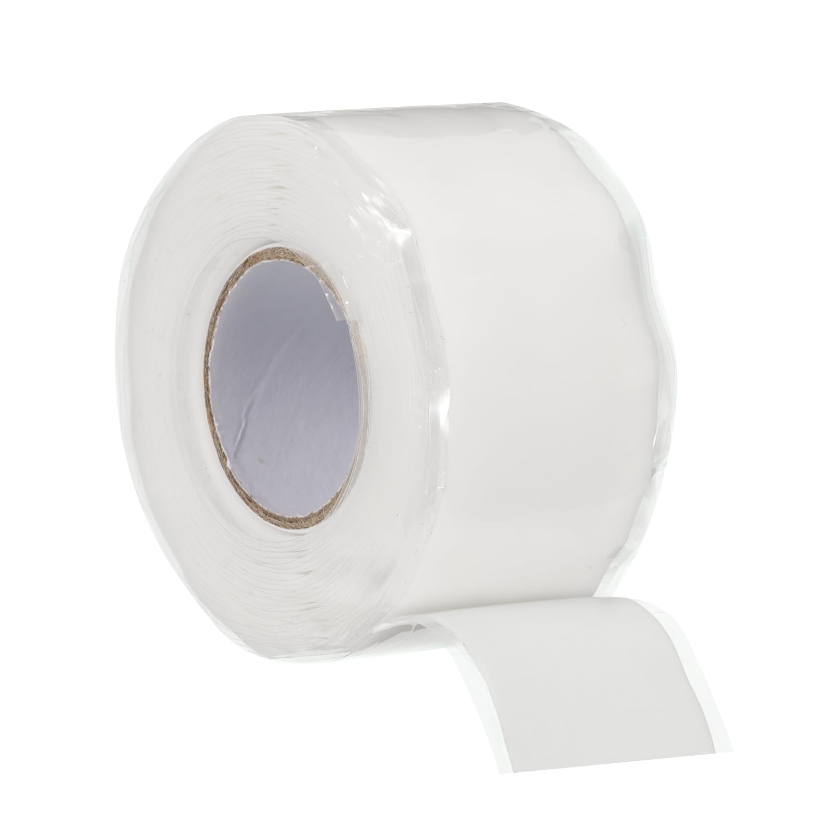 PATIKIL Self-Fusing Silicone Tape 1" x 10', Waterproof Hose Repair Tape Soft Strip for Plumbing Stop Leak Seal Tape Water Pipe, White