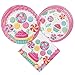 Blue Orchards Candy Plates and Napkins (52 Pieces for 16 Guests) - Candy & Ice Cream Party Decorations, Two Sweet and Candyland Birthday Party, Halloween Plates and Napkins