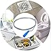 164.2 Inch Hair Catcher, Ishua Drain Cleaner and Clog Remover 13.7 Feet Metal Professional Sink Dredge Pipeline Cleaner Drain Cleaning Tool for Bathroom,Toilet,Kitchen, Tubs, Pipe, Sewers