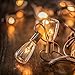 ZHONGXIN 20ft Outdoor Patio String Lights with 21 ST35 Edison Bulbs(1 Extra), UL Listed for Indoor/Outdoor Decor, Perfect for Garden, Backyard, Pergola, Patio, Party, Cafe, Bistro, Wedding …