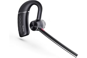 Yealink Bluetooth Headset BH71 Lite,Wireless Bluetooth Earpiece for Cell Phone，Single Ear Headset with Noise Canceling Mic for Office/Driving/Business,10Hrs Talktime,Mute