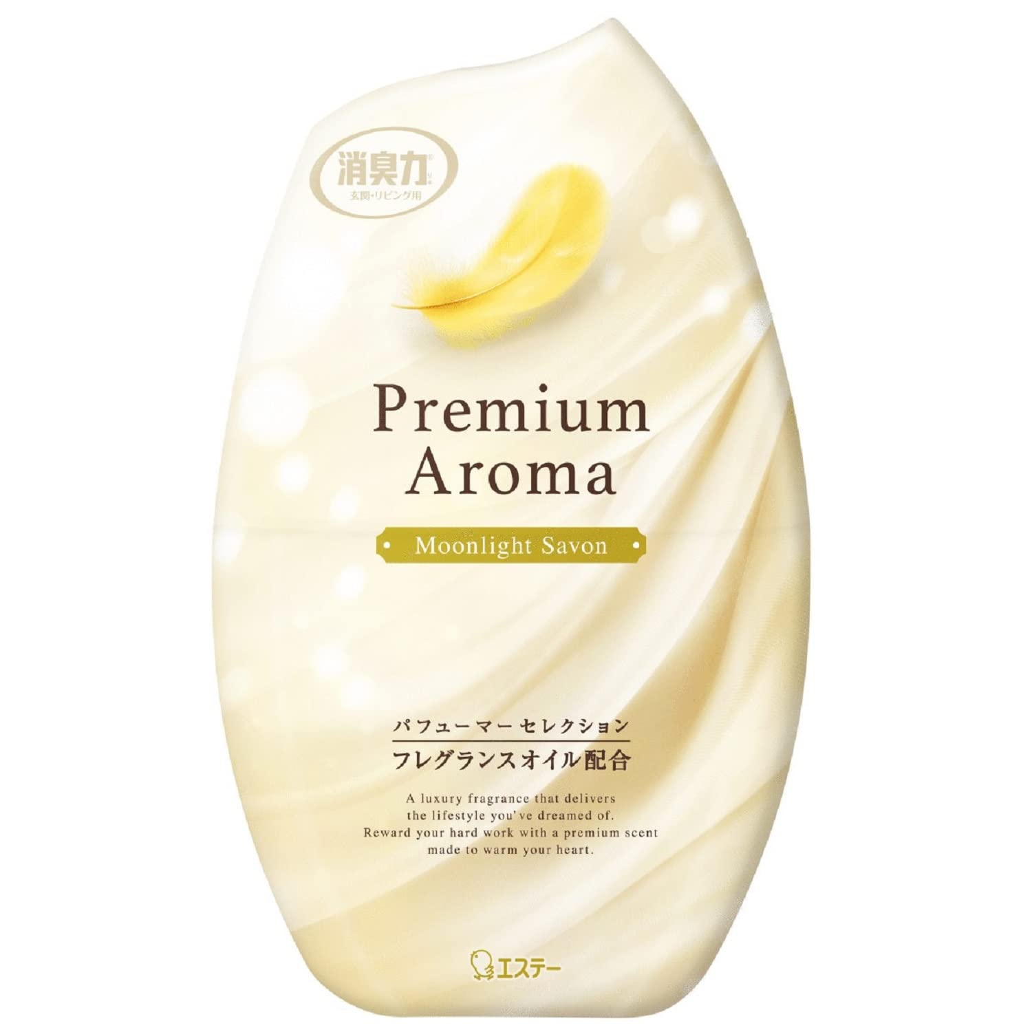 お部屋の消臭力 玄関・リビング用 PremiumAroma ムーンライトシャボン 400mL商品画像