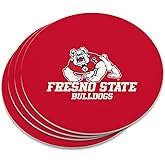 Fresno State Bulldog Novelty Coaster Set