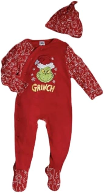 grinch sleepsuit