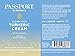 Passport to Organics Clear Face Turmeric Cream - Lightweight Face Cream for Sensitive Skin - Anti-Aging Skin Care with Vitamin E, Turmeric, Aloe Vera & More - Everyday Face and Neck Cream - 1.7oz