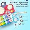 CubicFun-5-in-1-Baby-Musical-Instruments-Toddler-Toys-for-1-Year-Old-Girls-Multi-Function-Piano-Drum-Set-Early-Development-Activity-Toys-Baby-Toys-for-12-Months-2-3-4-5-6-Year-Old-Girls-Boys-Gifts 5 in 1 Baby Musical Instruments Toddler Toys for 1 Year Old Girls, Multi-Function Piano Drum Set Early Development…