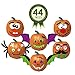 Pumpkin Decorating Kit Stickers – 44 Piece Halloween Funny Foam Face Decorating Kits