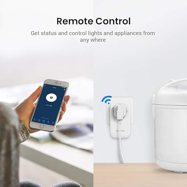 BroadLink Smart Plug Toma de corriente inteligente con temporizador Wi Fi y luz nocturna Funciona con AlexaGoogle HomeIFTTT no requiere Hub 16A SP4L EU paquete de 2 unidades