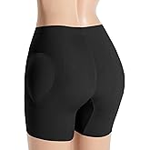 Carinaca Seamless Hip Enhancer Built-In Pads No Show Shapewear Body Shaper Shorts Booty Lifting for Women