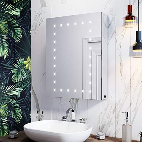 Featured image of post Illuminated Led Mirror Cabinet 600X1000Mm : Backlit mirror, lighted mirror, led mirror, illuminated mirror, bluetooth mirror, mirrored cabinet, medicine cabinet.