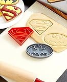 Batman & Superman Cookie Cutters