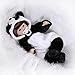 SanyDoll Reborn Baby Doll Vinyl Newborn 18 inch 45 cm Lovely Lifelike Cute Baby Toy Wool Clothes Doll