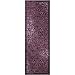 Maples Rugs Pelham Transitional Runner Rug - Made in USA - Washable, Non Slip, Indoor Carpet for Hallway, Kitchen, and Laundry Room, 2' x 6', Wineberry