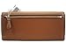 Coach CrossGrain Leather Soft Flat Wallet Saddle Brown F54008