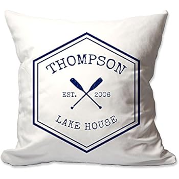 Amazon Com Pattern Pop Personalized Crossed Oars Family Lake
